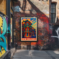 New Orleans Vibes Poster