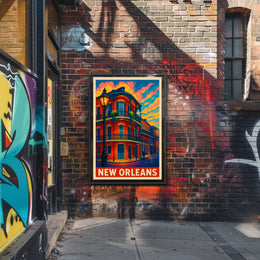 New Orleans Vibes Poster
