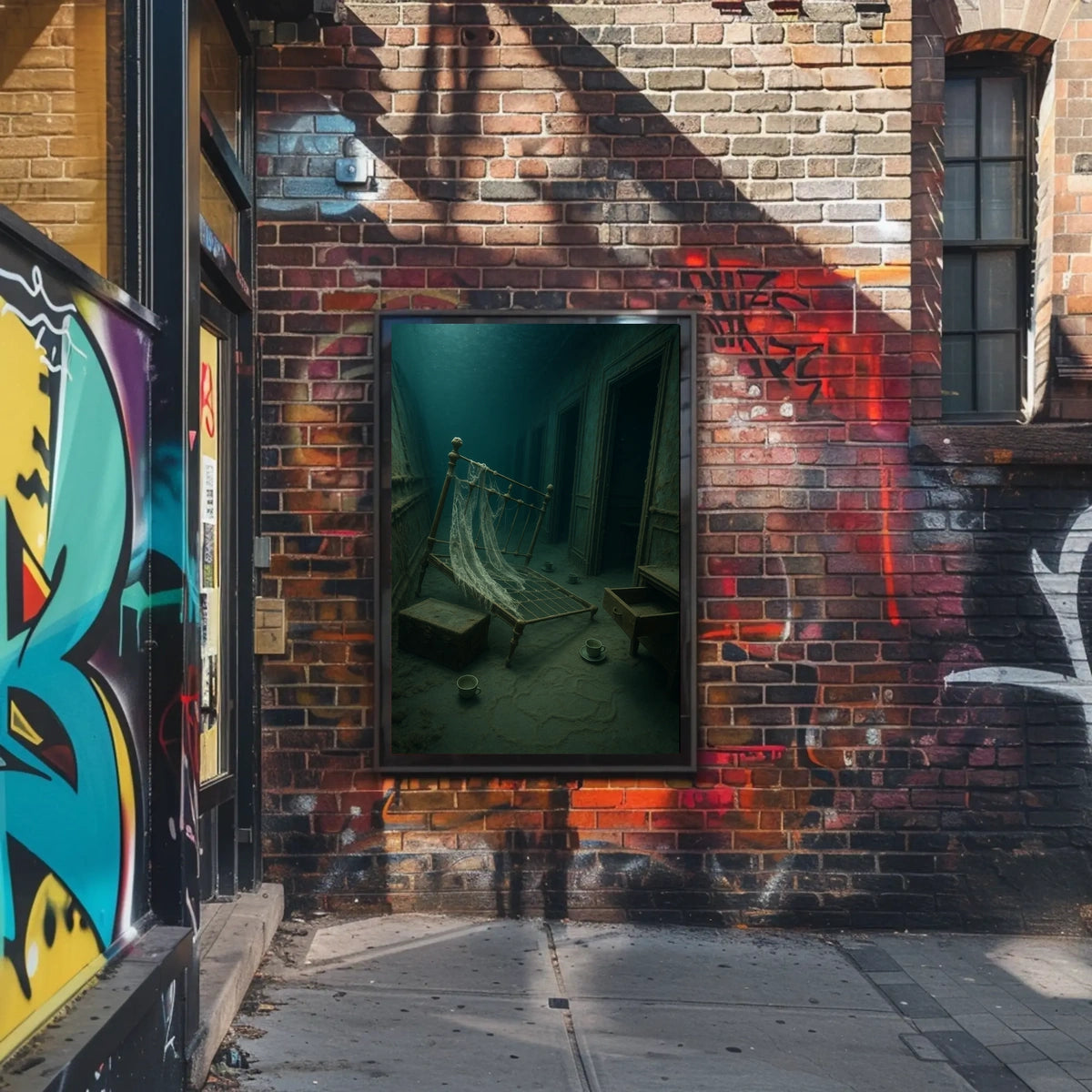 Submerged Serenity Poster