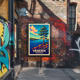 Vänern, Sweden Poster