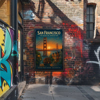 San Francisco The Heart of Innovation Poster