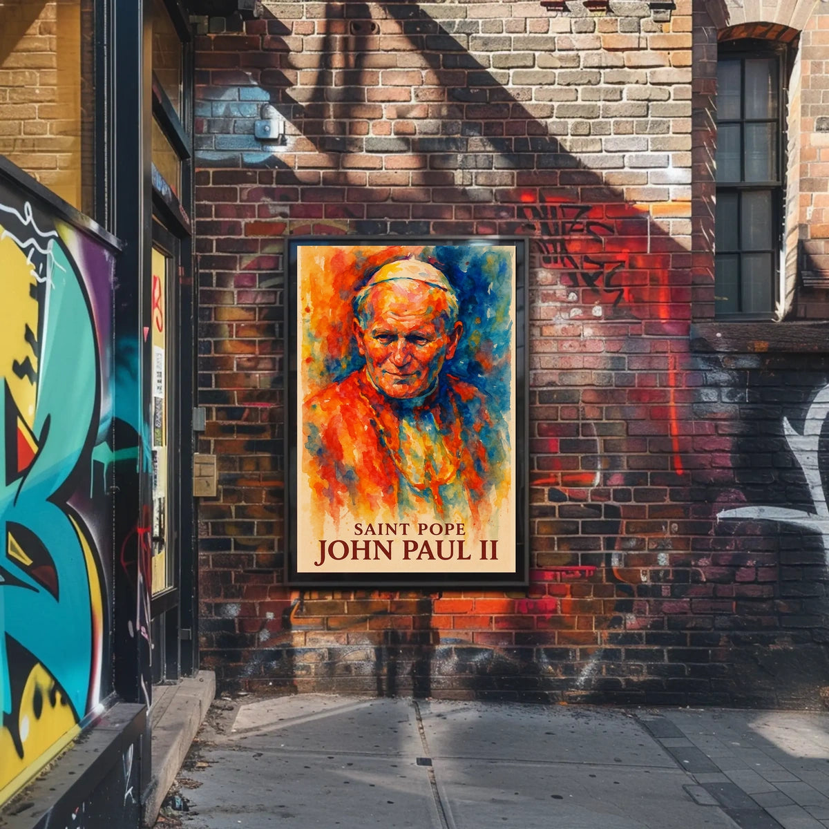 Saint Pope John Paul Ii Poster