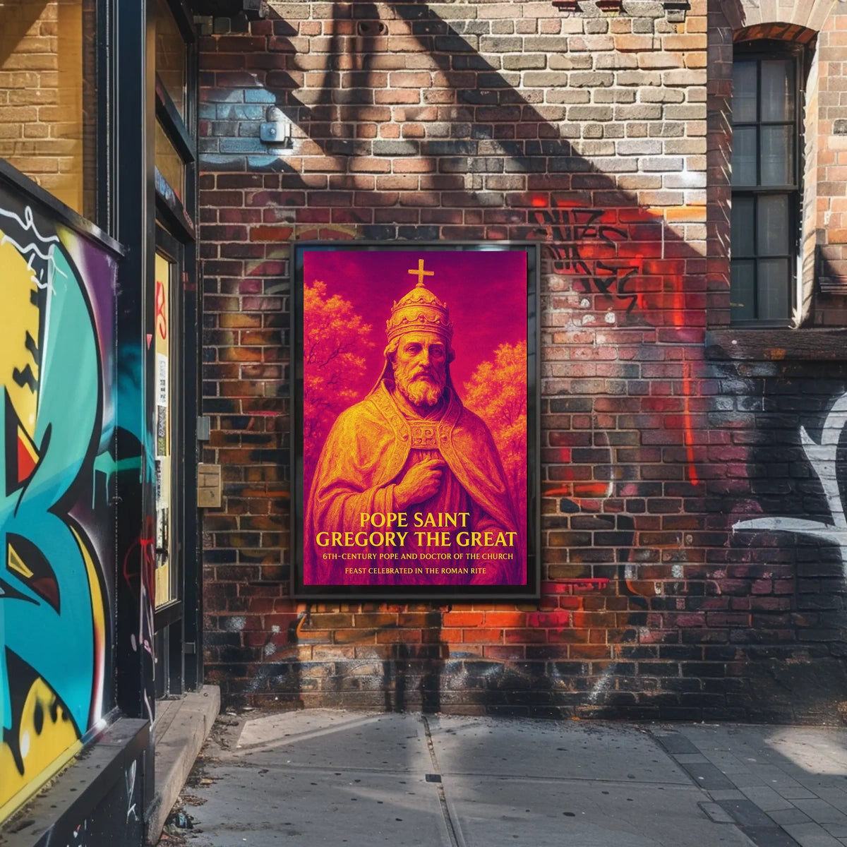 Pope Saint Gregory The Great Poster