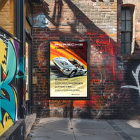 Porsche Carrera GTS Typ 904 Racing Achievements Poster