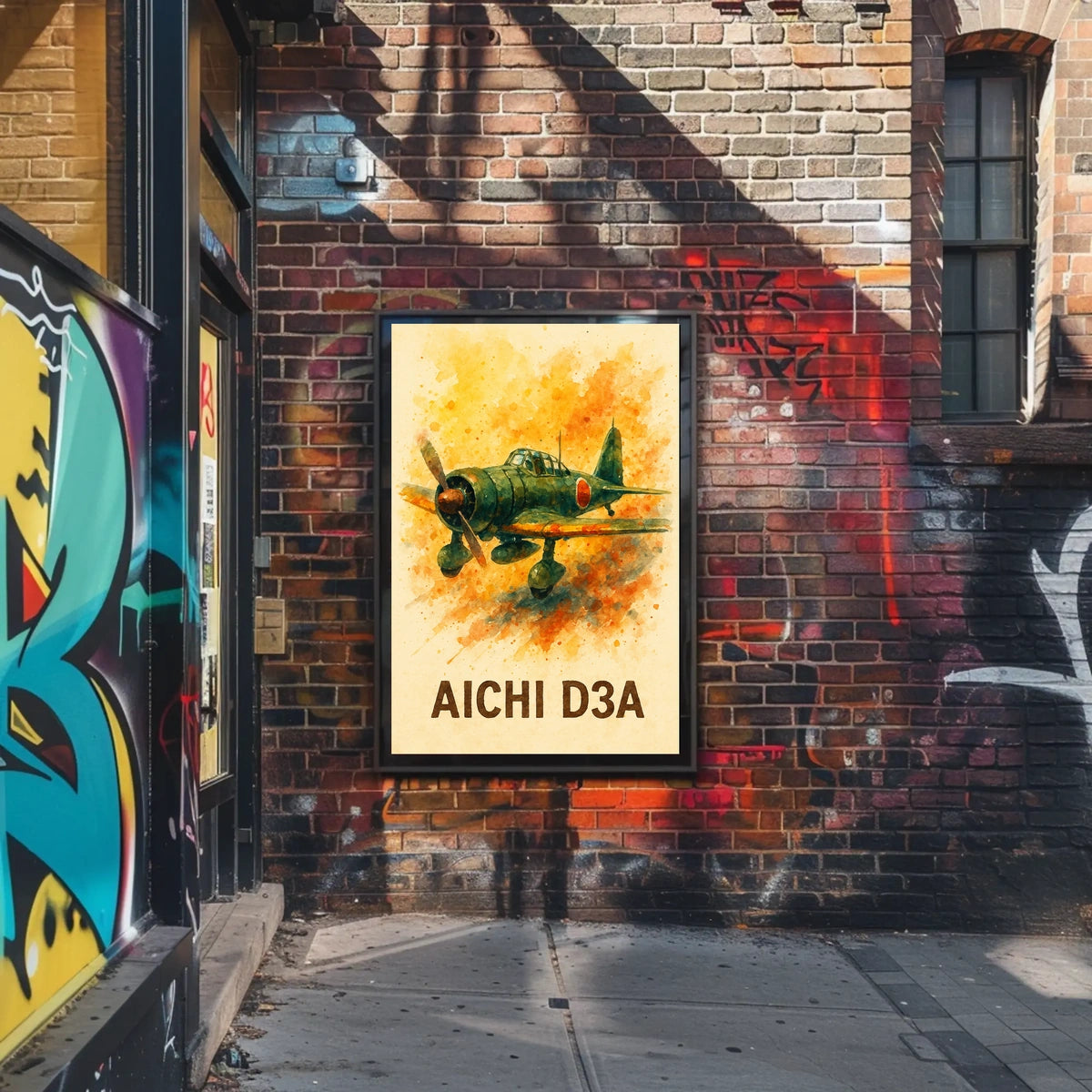 Aichi D3A Poster