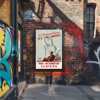 An Informed America is a Free America Poster PosterGoat