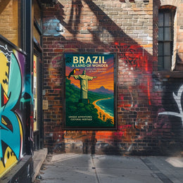 Brazil A Land of Wonder Poster