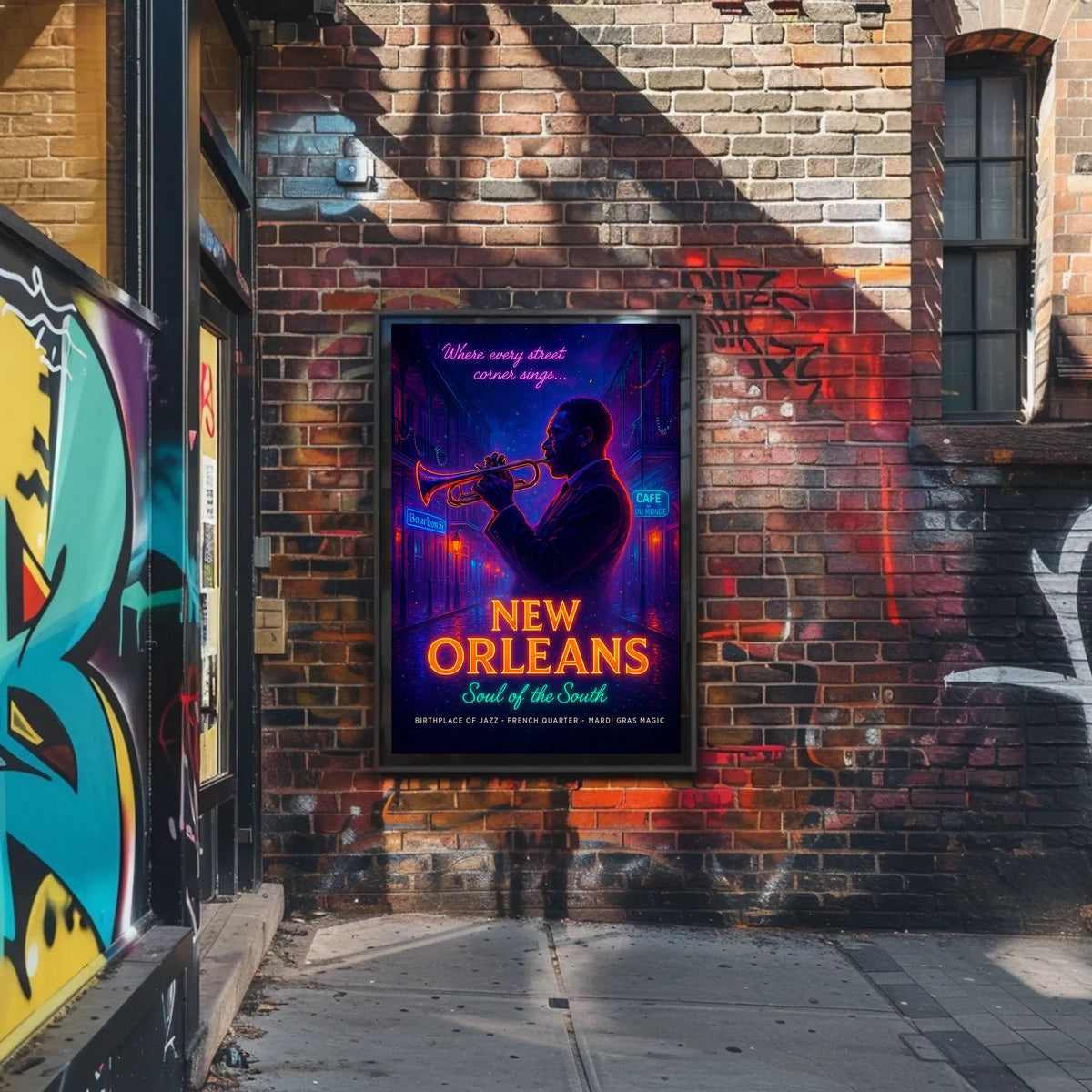New Orleans Soul of the South Poster