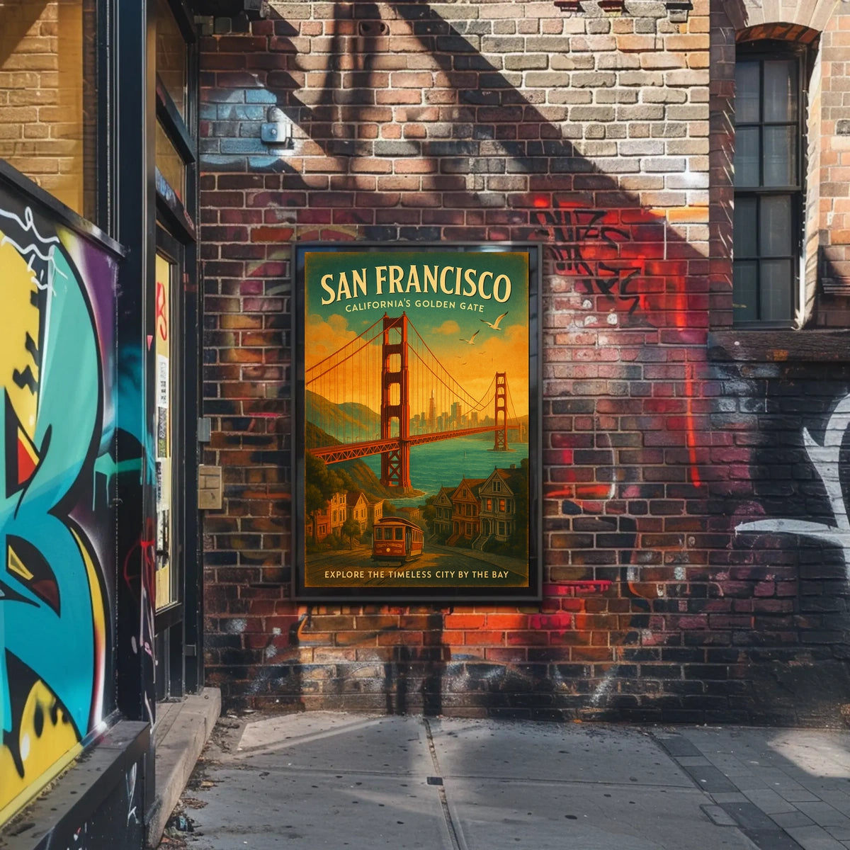 San Francisco Californias Golden Gate Poster