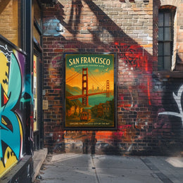 San Francisco Californias Golden Gate Poster