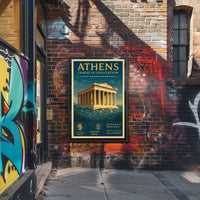 Athens Journey: Exploring Classical Heritage Cultural or Heritage Poster