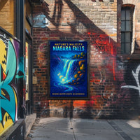 Niagara Falls Adventure Travel Poster