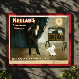 Kellar's Enchanting Show Vintage Magic Poster