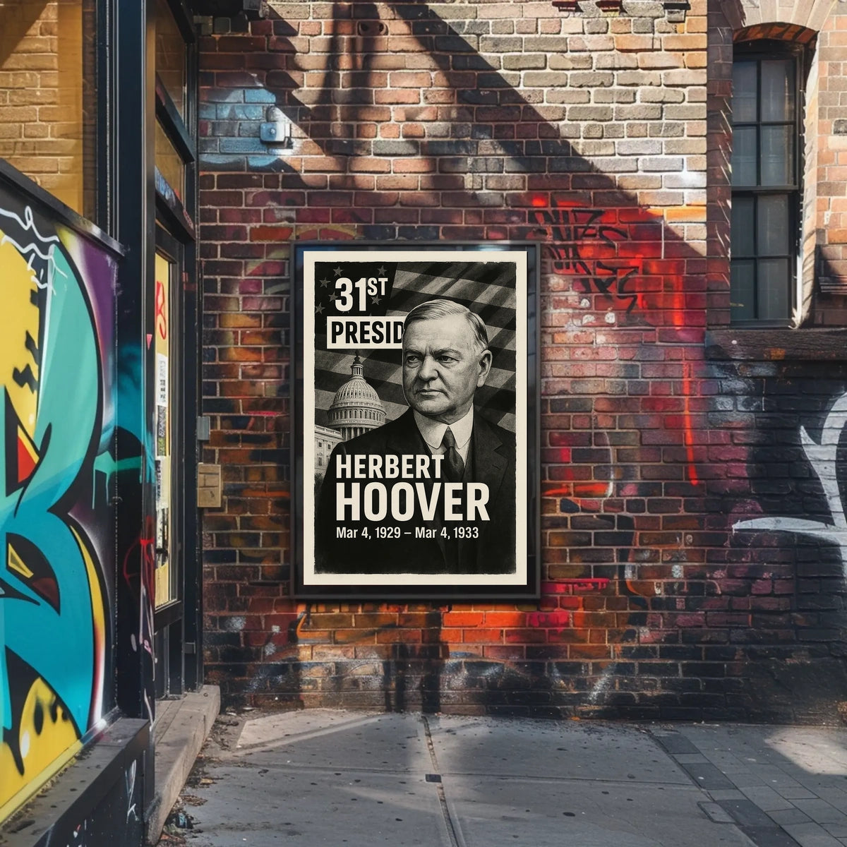 Herbert Hoover 31st President Poster
