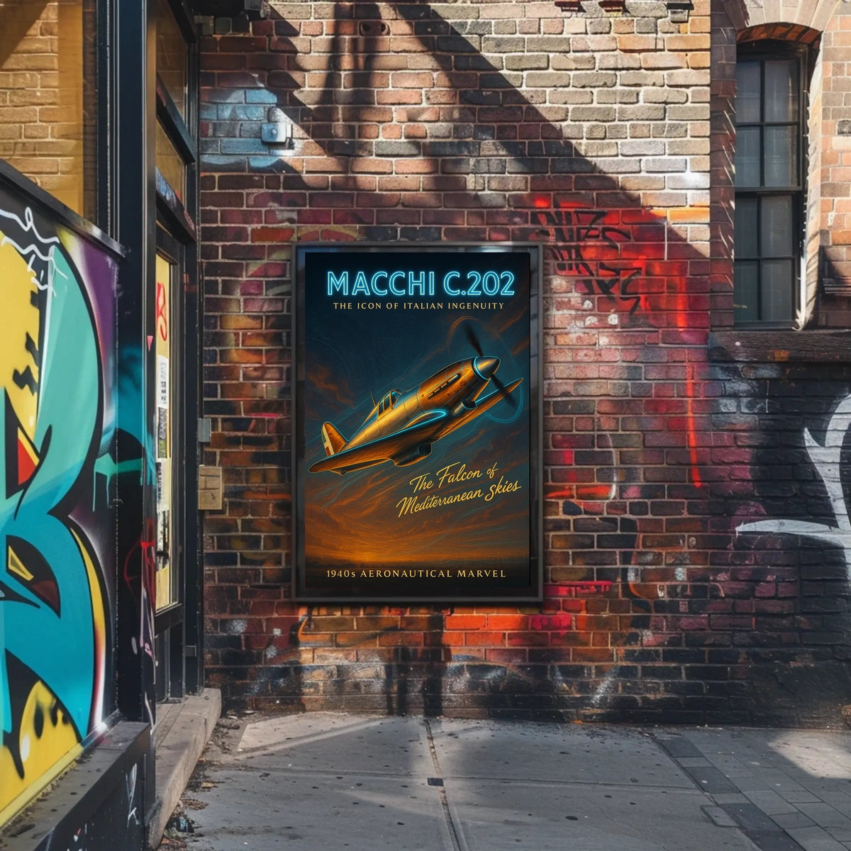 Macchi C.202 The Icon of Italian Ingenuity Poster