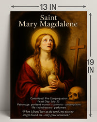 Saint Mary Magdalene Poster PosterGoat