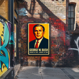George W. Bush Poster
