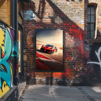 Racing Elegance Poster PosterGoat