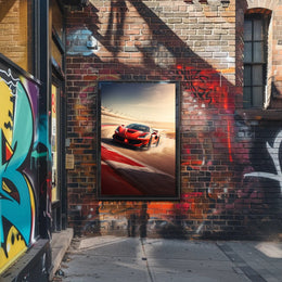 Racing Elegance Poster PosterGoat