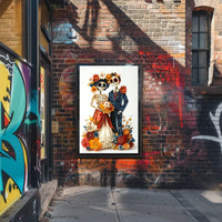 Vibrant Day of the Dead Celebration Cultural or Heritage Poster