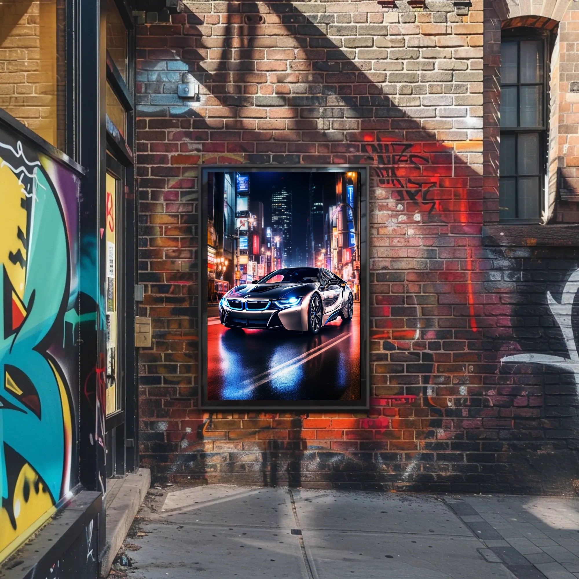 Sleek Urban Drive Poster PosterGoat