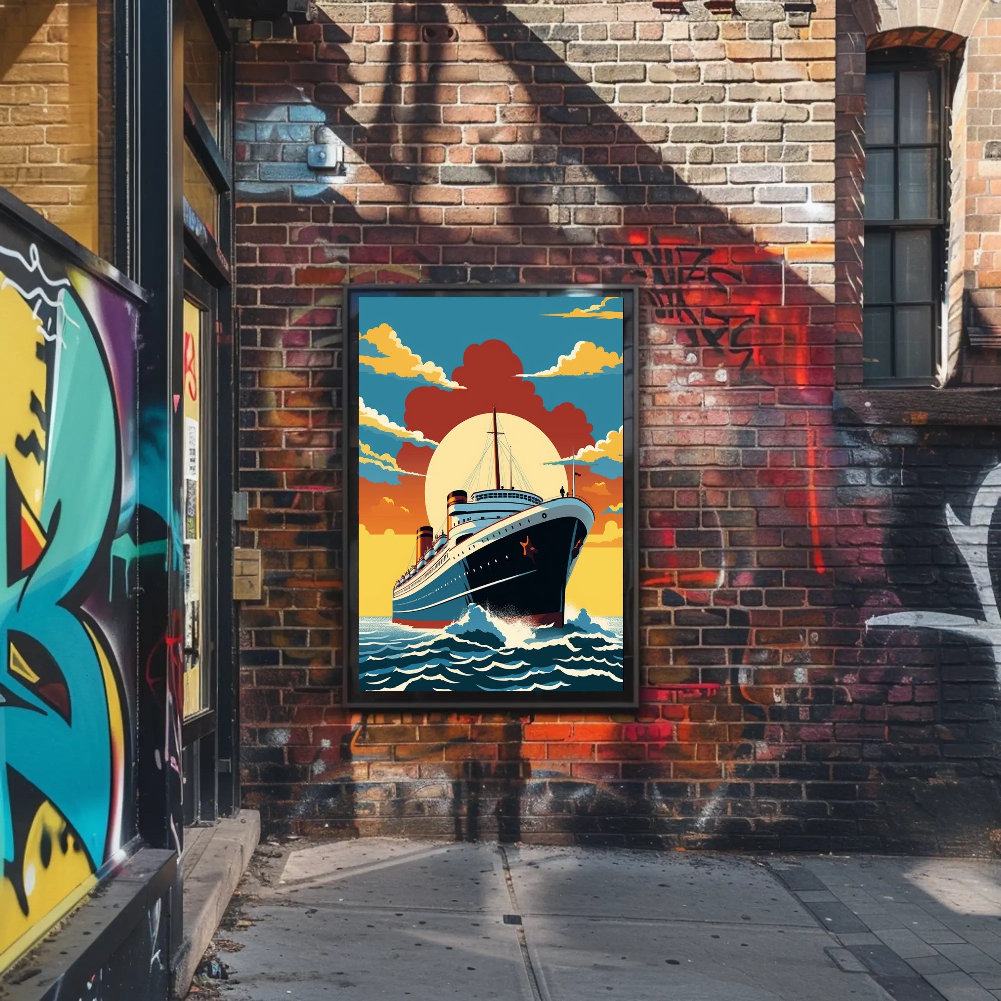 Voyage into the Sunset Poster