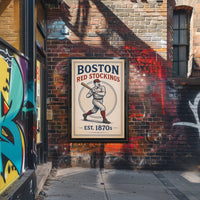 Boston Red Stockings Est. 1870s Poster PosterGoat