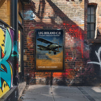 LFG Roland C.II A Flight Through History Poster PosterGoat