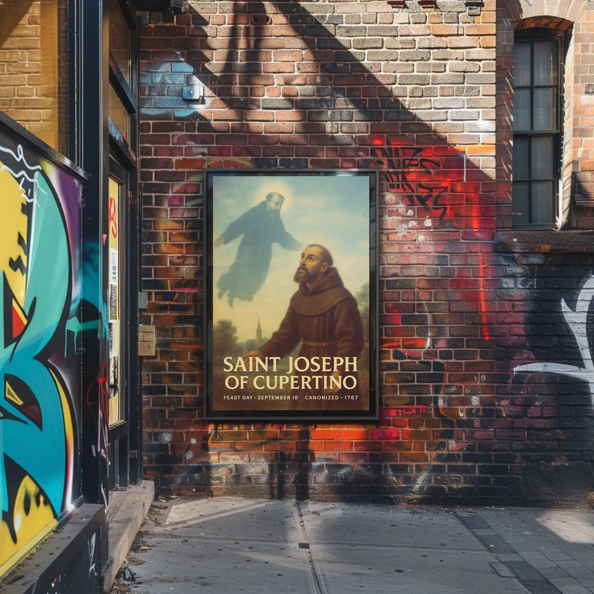 Saint Joseph Of Cupertino Poster