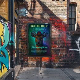Tufted Deer A Forest Spirit Poster