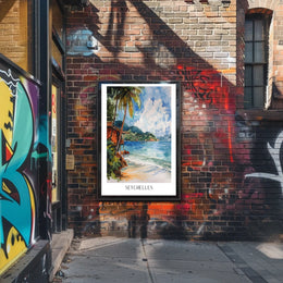 Serene Seychelles Poster