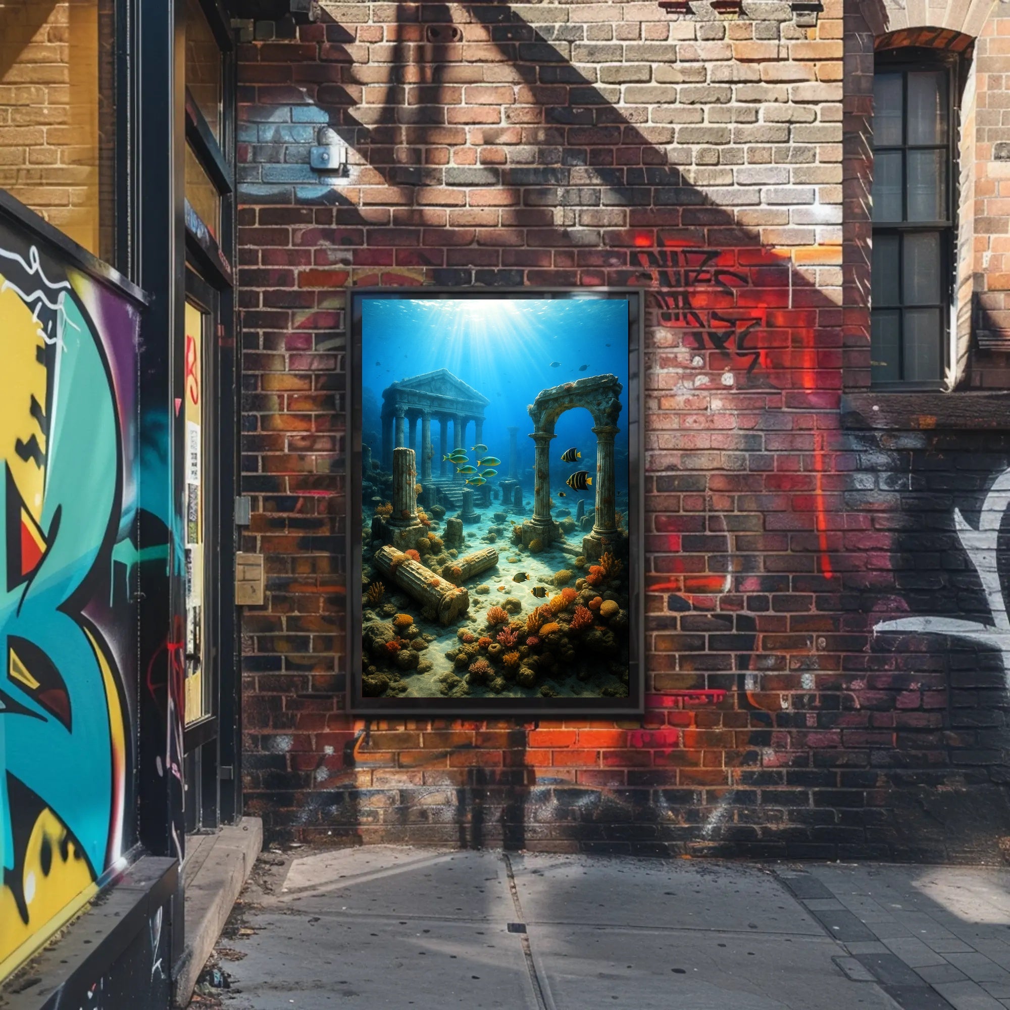 Lost City Under the Sea Poster PosterGoat