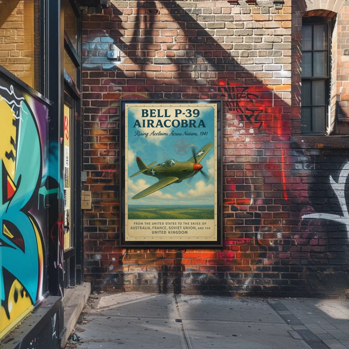 Bell P-39 Airacobra Poster
