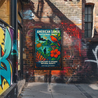 American Samoa Sanctuary National Park Poster
