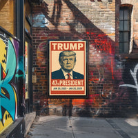 Trump 47Th President Poster