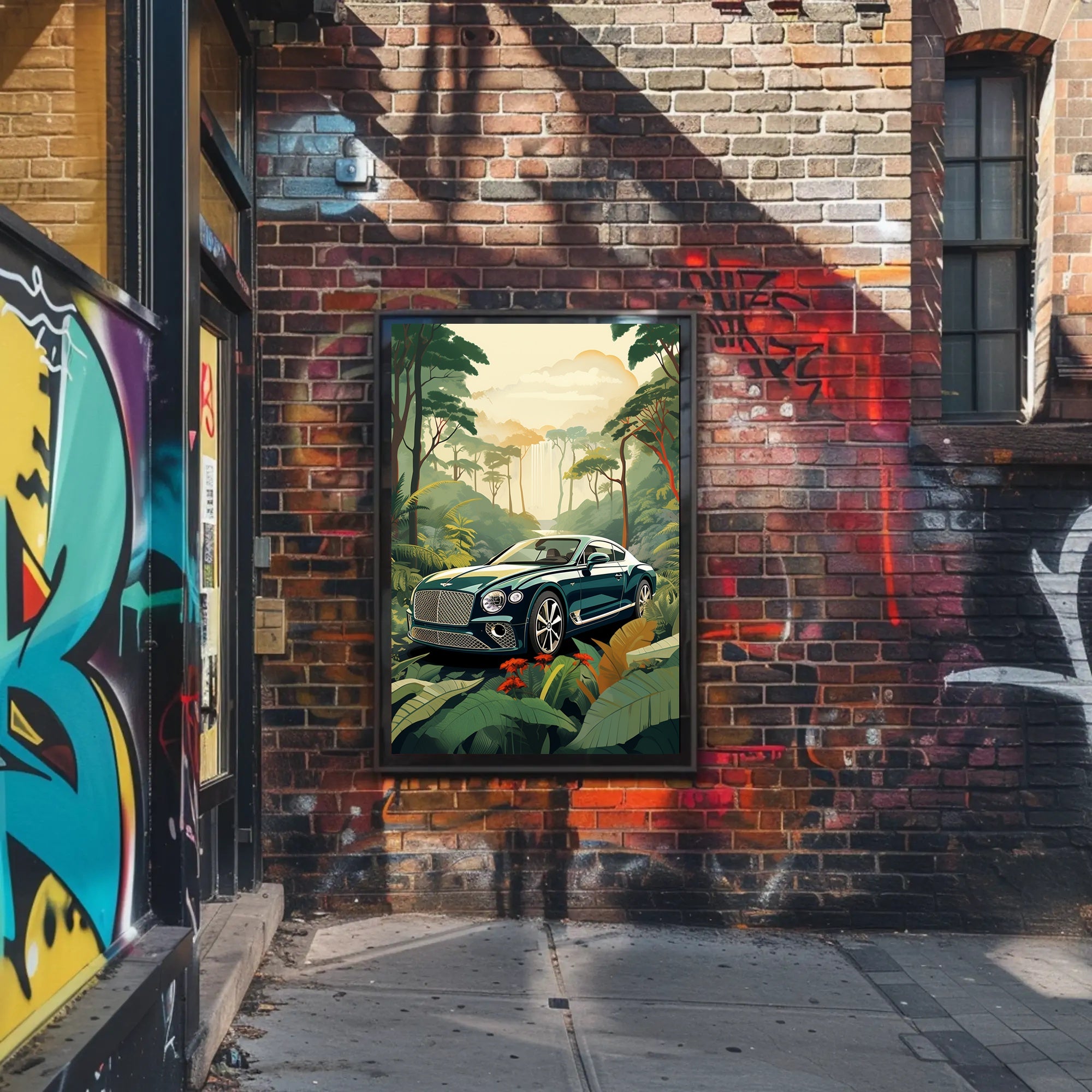 Luxury In The Jungle Poster