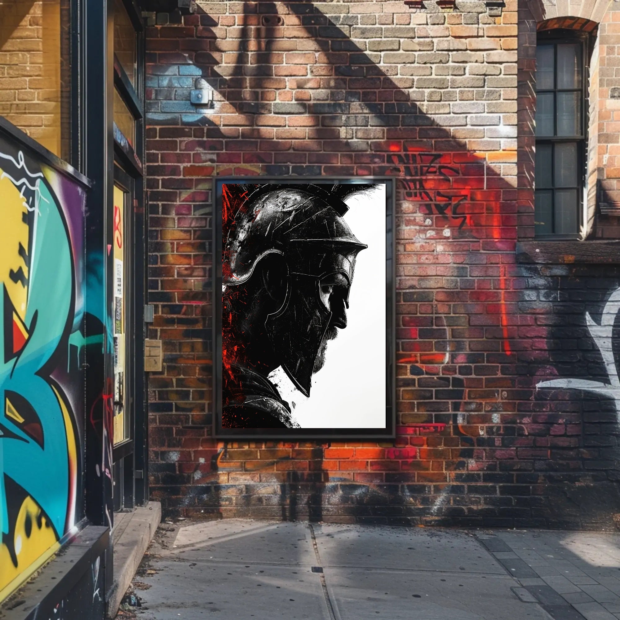 Warrior's Resolve Poster PosterGoat