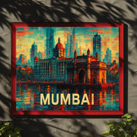 Mumbai Skyline Poster