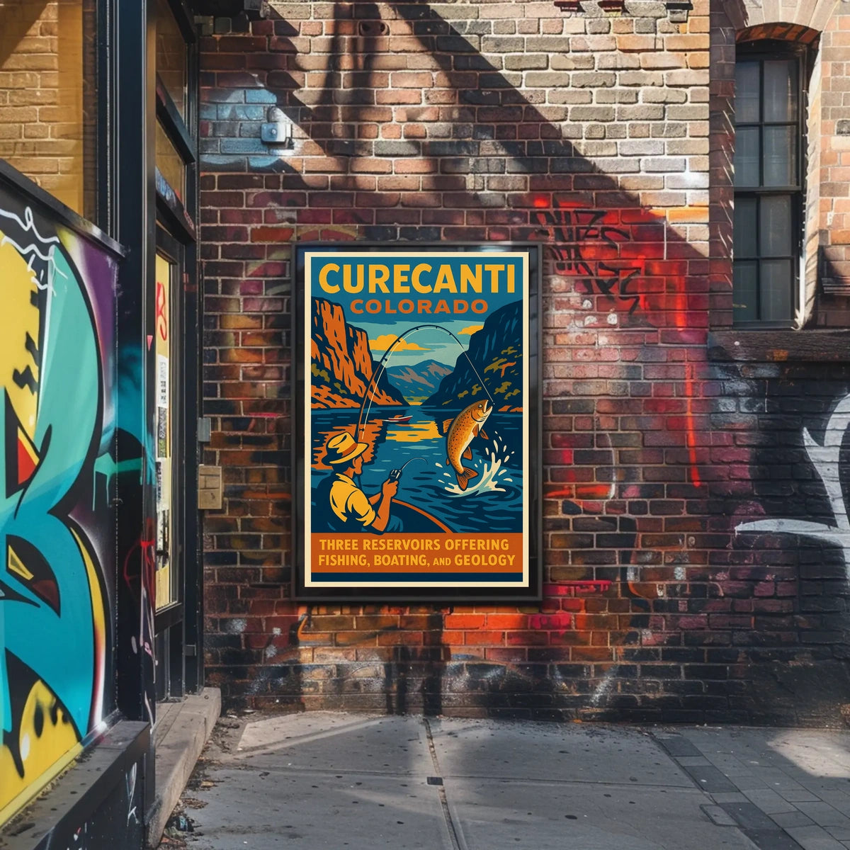 Curecanti Colorado Adventure Poster