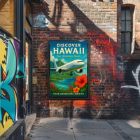 Discover Hawaii Wall Art Print Decor PosterGoat