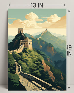 The Great Wall Of China Poster