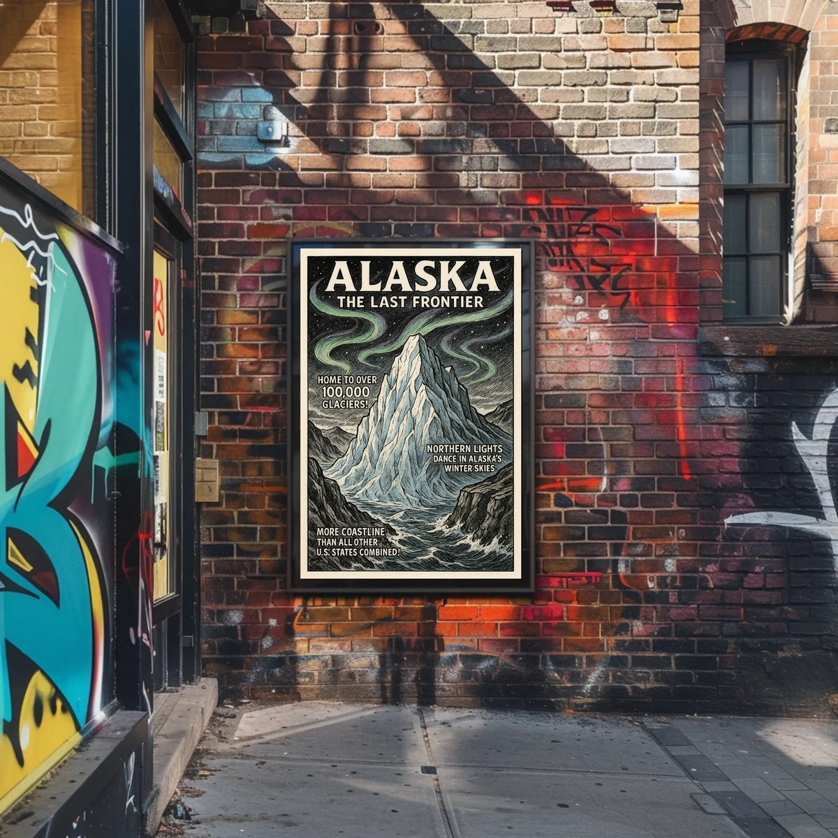 Alaska The Last Frontier Poster