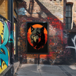 The Fierce Wolf Poster