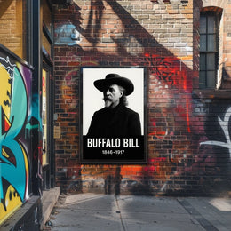 Buffalo Bill Western Icon Cultural or Heritage Poster