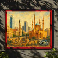 Beirut Cityscape Wanderlust Photography Poster