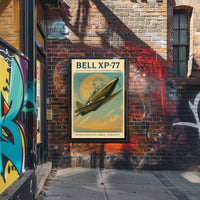 Bell XP-77 Lightweight Fighter Poster