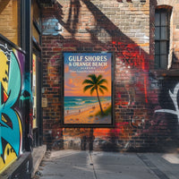 Gulf Shores Orange Beach Alabama Poster