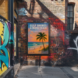 Gulf Shores Orange Beach Alabama Poster