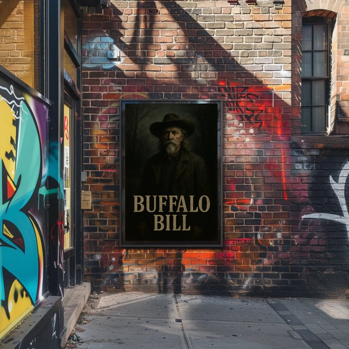 Buffalo Bill Western Character Cultural or Heritage Poster