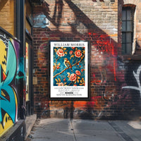 Victorian Cotton Prints Exhibition by William Morris Poster